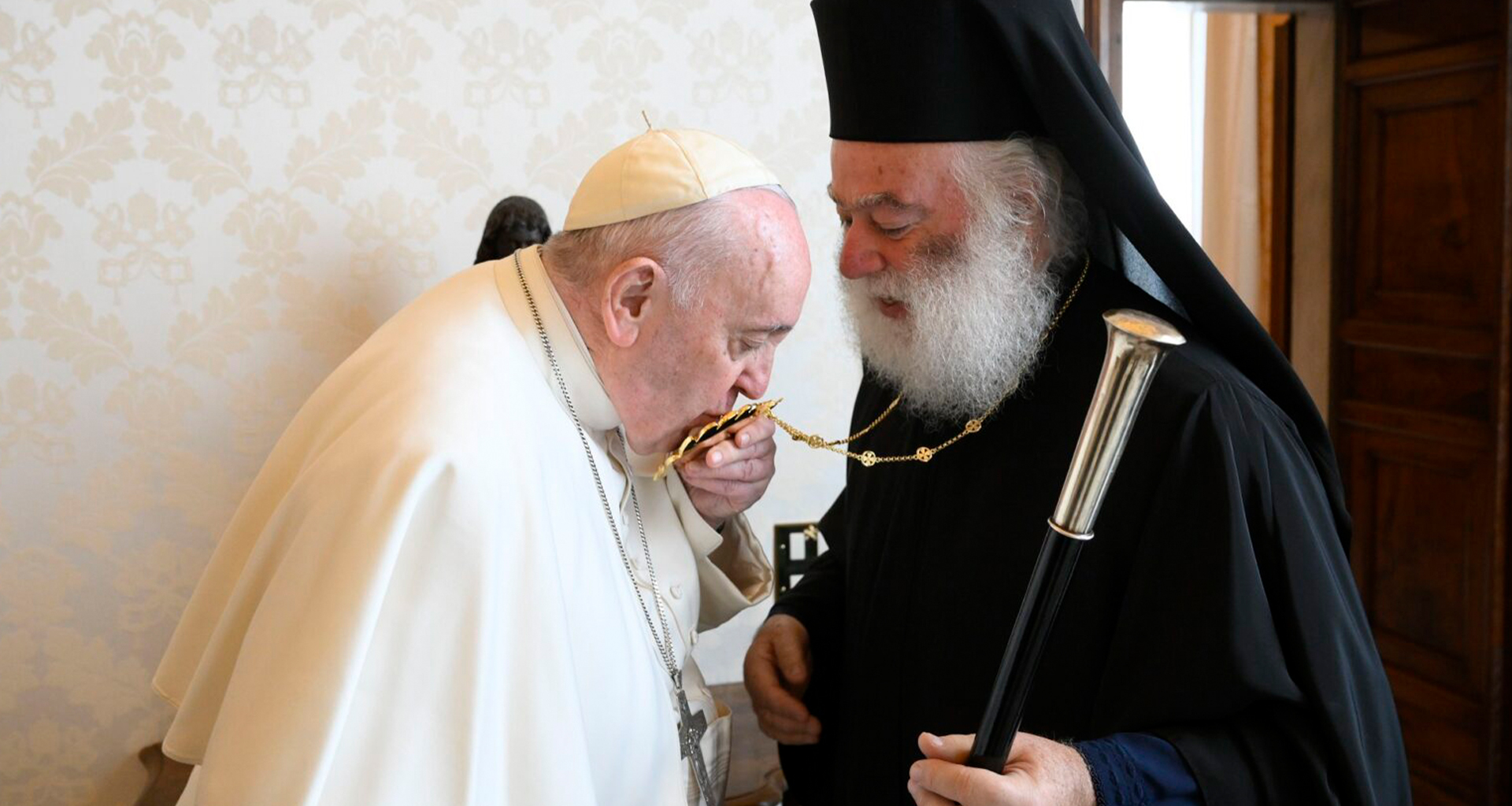 Συνάντηση Πατριάρχη Θεοδώρου με Πάπα Φραγκίσκο